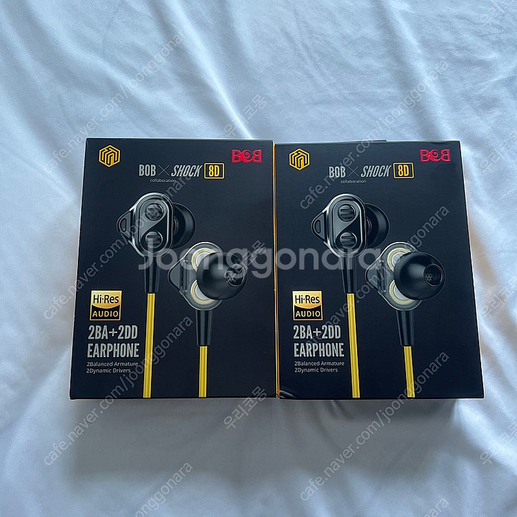 밥쇽 이어폰 8D 2BA+2DD Bob shock 판매...--0