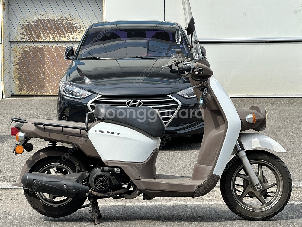 [판매] 혼다 벤리110 2017년형 짧은키로수 화이트컬러 판매합니다.--4