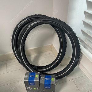 스트라이다 정품 16인치 타이어 (미사용) / 슈발베 튜브