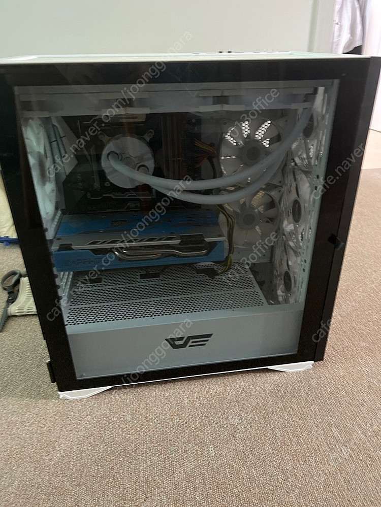 [급처] 컴퓨터 하드 없는 컴퓨터 본체 i7-8700 , rx580--0