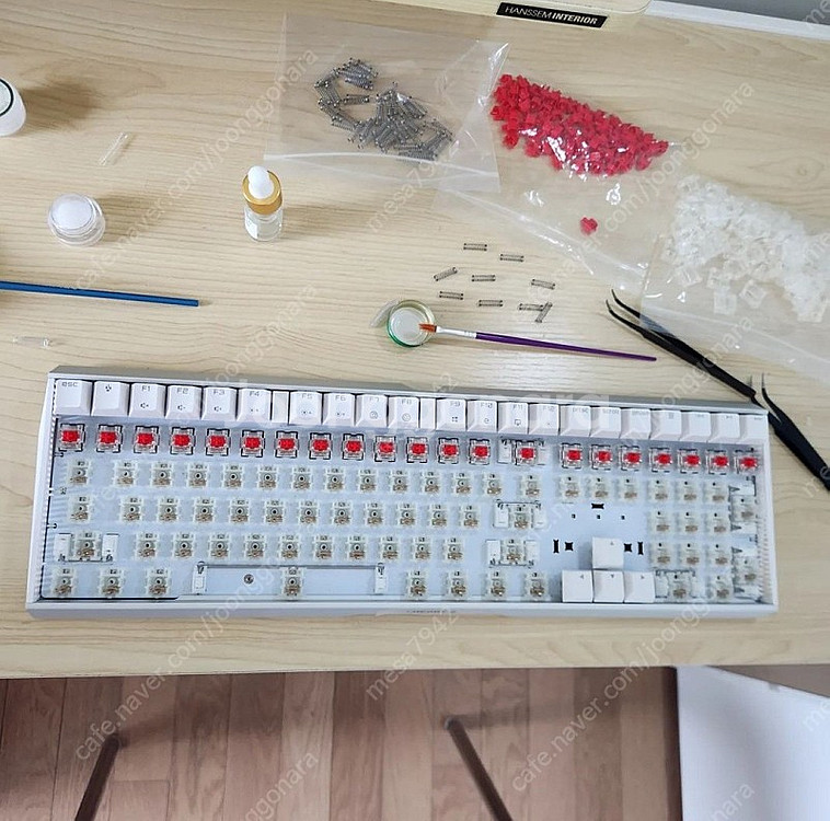 체리 MX BOARD 3.0S RGB 적축 풀윤활 키보...--7