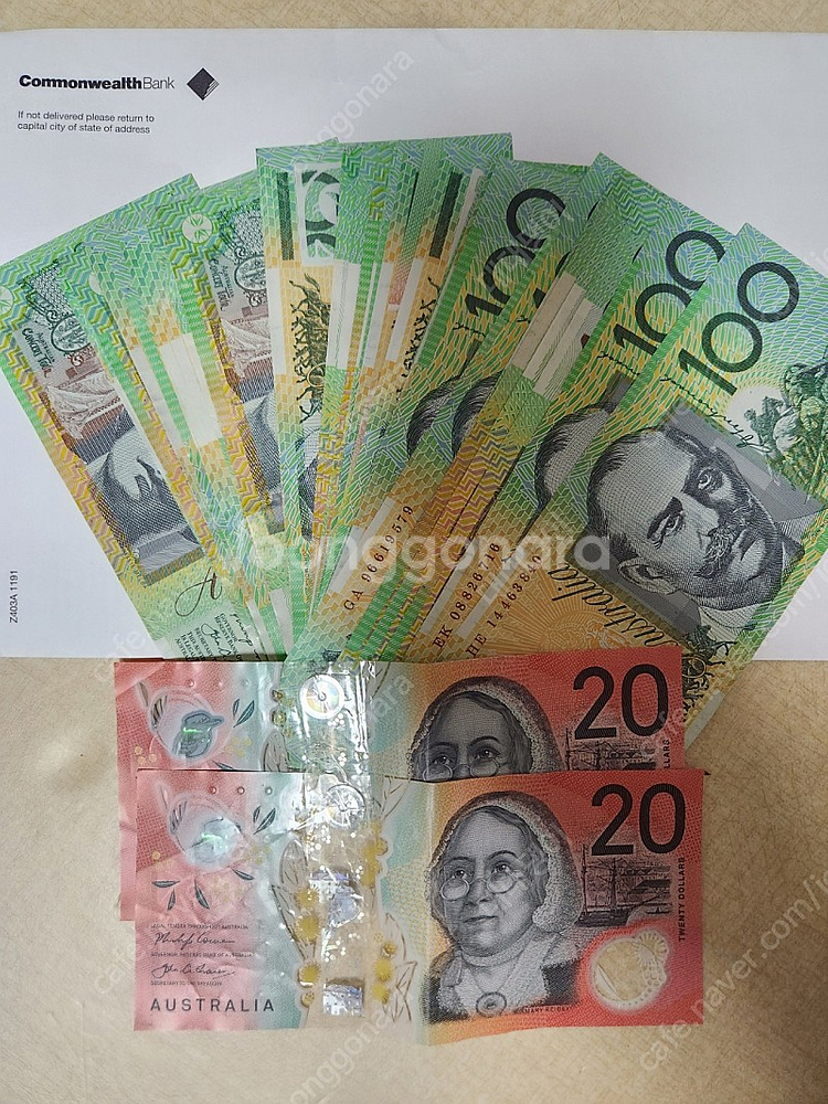 호주달러 3040AUD 팝니다.대전직거래가능--0