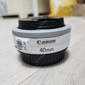 캐논 40mm 팬케잌 화이트 판매합니다