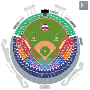 10월 15일 잠실야구장 LG vs 두산 323블록 19열 2연석 팝니다
