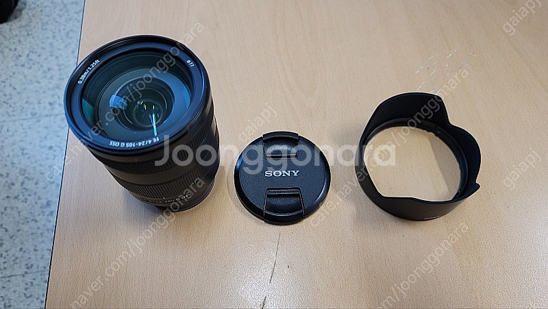상태 좋은 소니 24-105mm 렌즈 싸게 팝니다.--0