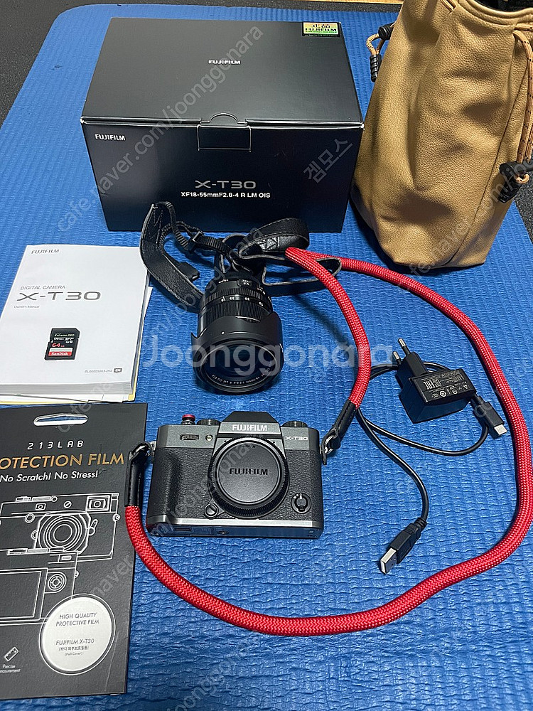 후지필름 x-t30 xf18-55렌즈킷 팝니다--0