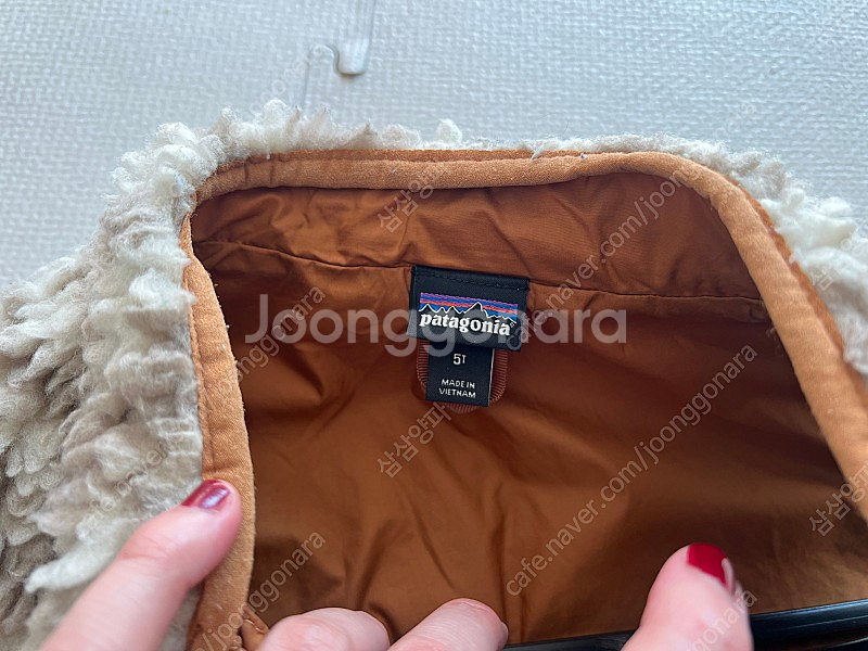 파타고니아 후리스 조끼 5T--2
