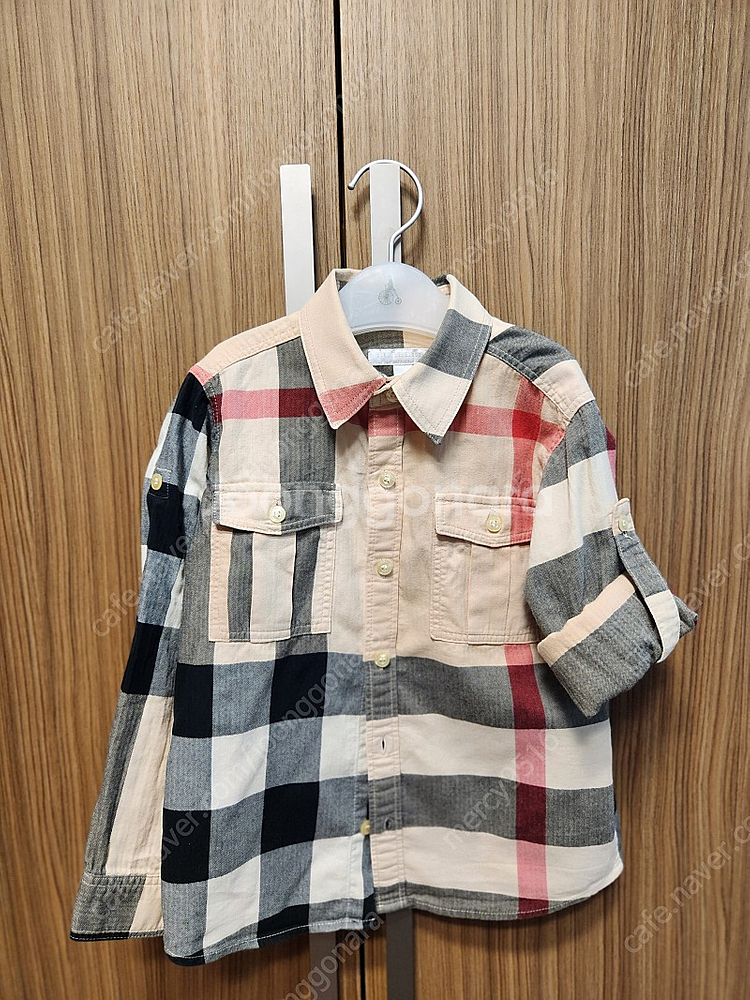 버버리키즈 남방(8y)--0