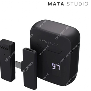 마타스튜디오 무선핀마이크 2.4G 와이어리스1 싱글 C 타입 반택포함