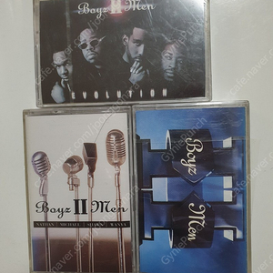 보이스투맨 카세트 테이프 (Boys Ⅱ Men Cassette Tape) 3개