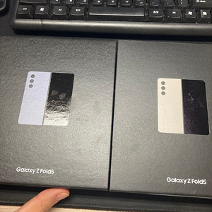 부산 갤럭시Z폴드5 Z FOLD5 512기가 미개봉 새상품 160만원 블랙 크림 아이스블루 초꿀매