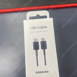 삼성 갤럭시 USB CABLE C TO C 1M (삼성 유에스비 케이블 C-C) 미개봉상품 판매합니다