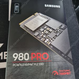 삼성 980 pro M.2 NVMe 1TB 정품 미개봉