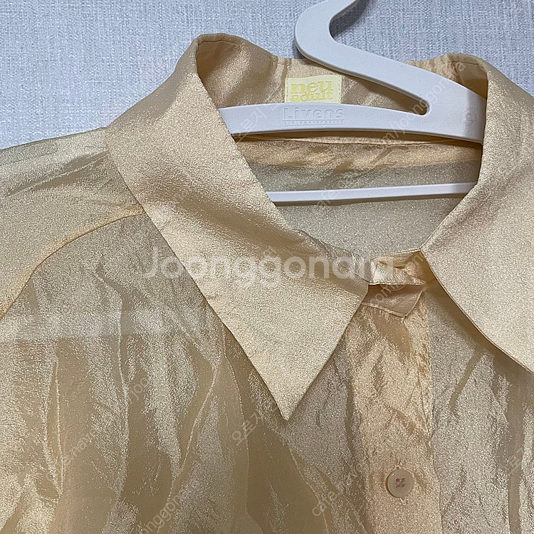 노이어덜트 블라우스(블루)--5