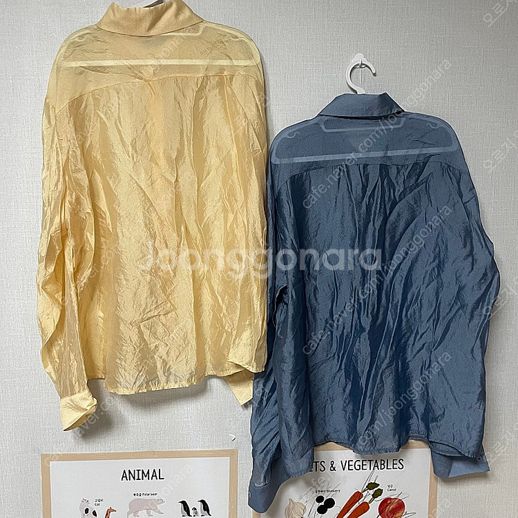 노이어덜트 블라우스(블루)--9