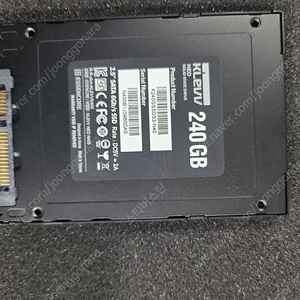 klevv ssd 240gb 팝니다