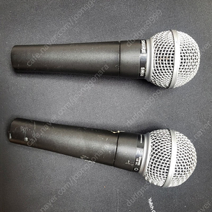 shure sm58 두자루 일괄 판매합니다