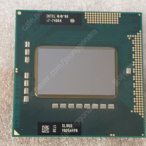 노트북 CPU i7 740QM