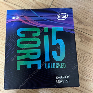 인텔 i5-9600k