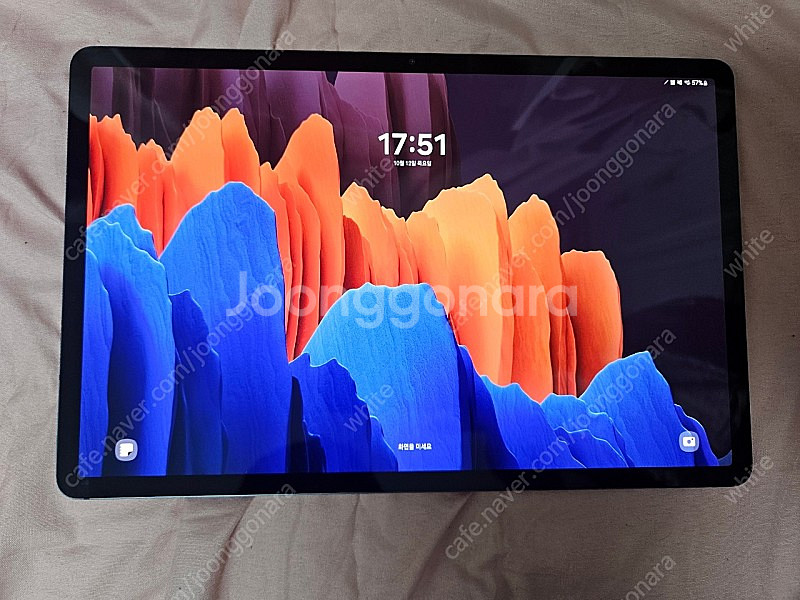 갤럭시탭s7+ 256GB WiFi--0