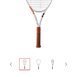 윌슨 클래시 100L V2 롤랑가로스 280g 테니스 라켓
