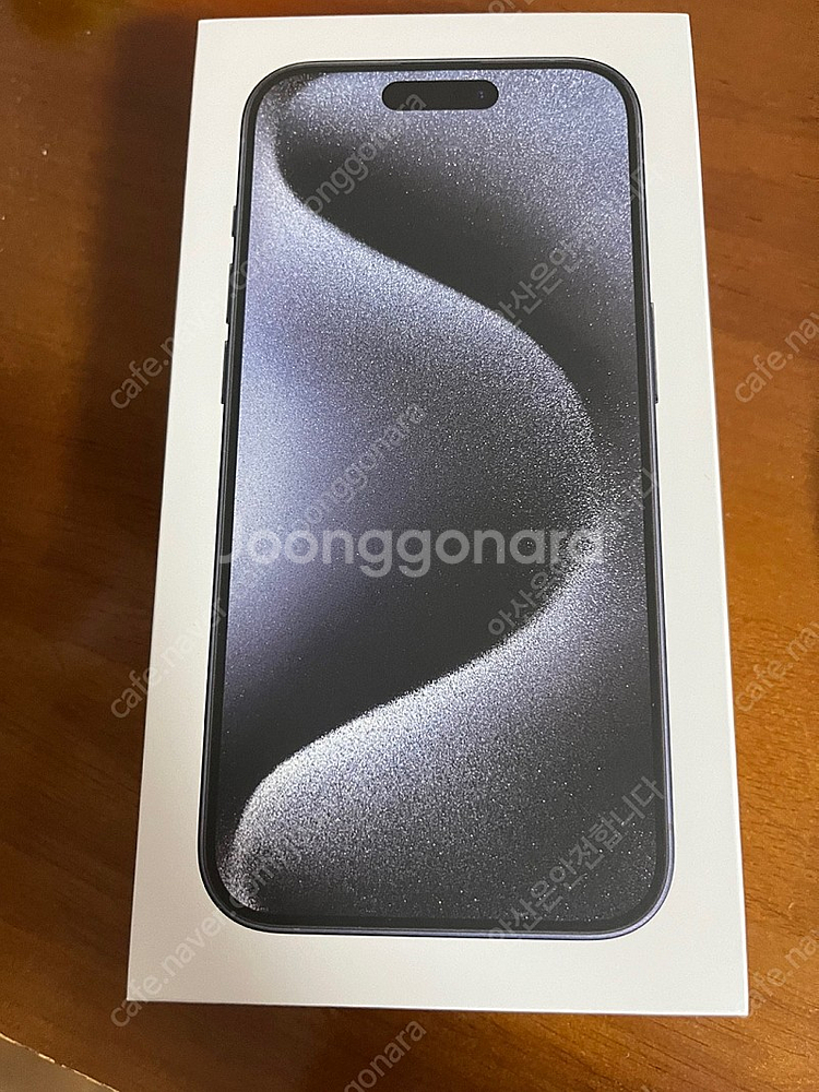 아이폰15 프로 티타늄 256gb 블루 팝니다 (미개봉...--0
