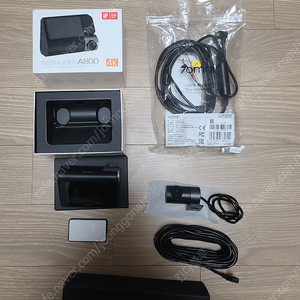 샤오미 A800 4k 블랙박스, ﻿주차 상시 녹화 케이블, 후방 카메라 킷트