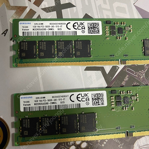 삼성 DDR5 5600 16GB 2개