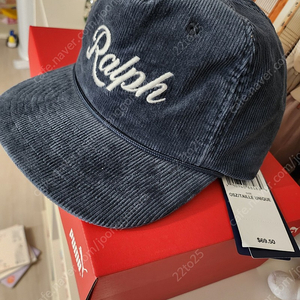 폴로 코듀로이 볼캡 새제품 ralph