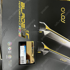 OLOy ddr5 6400Mhz CL32 32GB(16x2) blade rgb 국내 정품팝니다.