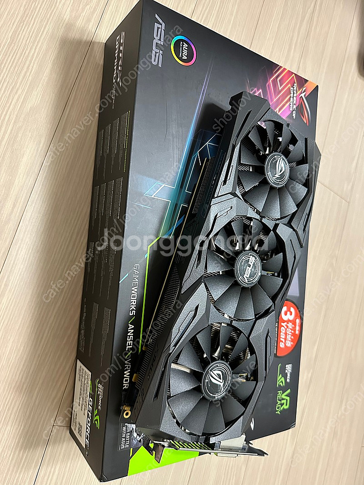 지포스 1070 스트릭스 8gb 팝니다--1