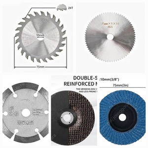 3인치 그라인더날 75mm 내경10mm 밀워키 보쉬