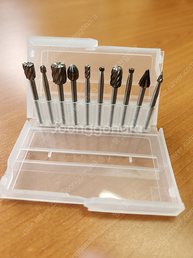 드레멜 10종세트 HSS 티타늄 로터리 커터 나무 조각 우드용--5