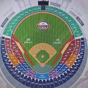 오늘 엘지트윈스vs 두산베어스 1루 응원석1장팝니다
