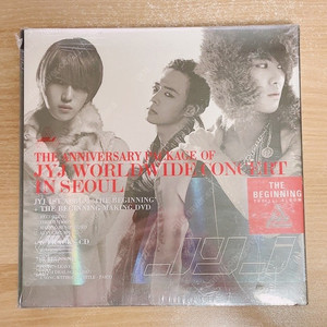 JYJ 제이와이제이 -The Beginning (Worldwide Concert In Seoul Edition) [2CD+1DVD] 미개봉