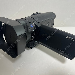 소니 캠코더, 4K 카메라 FDR AX-100 판매합니다+정품 삼각대 포함