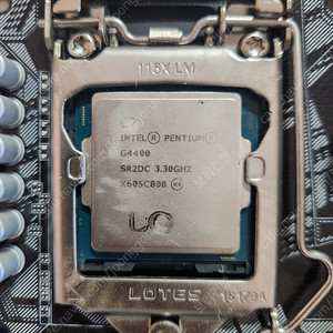6세대 CPU G4300 메인보드 G110M-K 메모리 삼성 4GB
