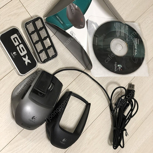 logitech G9x Laser Mouse 박스 제외 풀 셋