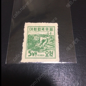 1940년대 발행한 농부 우표 미사용제 싸게판매합니다.