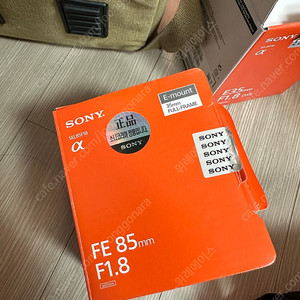 Sony 단렌즈 FE 85mm F1.8 SEL85F18
