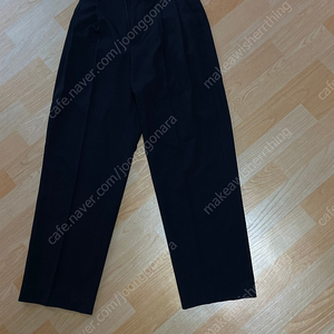 주앙옴므 2 PLEATS WIDE BAND TROUSER 검정 슬랙스 M사이즈 팝니다