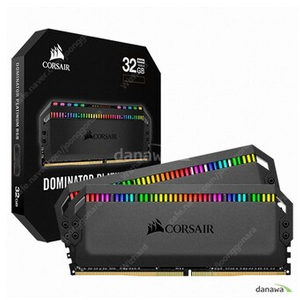 Corsair dominator platinum RGB DDR4-3200 intel 16gb (8gb * 2) 판매합니다. (black)