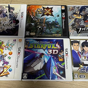 닌텐도 3DS 일판타이틀 6개