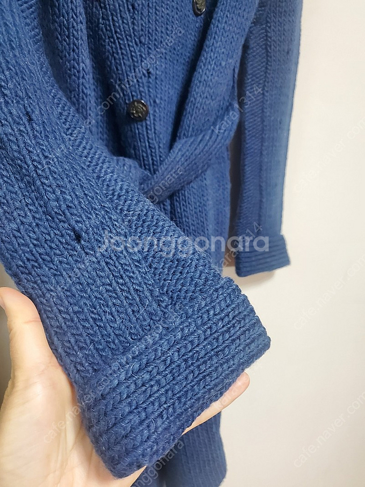 SYSTEM 시스템 벨트가디건(울75/알파카25)--5