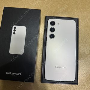 갤럭시s23 기본형 s급 256gb 크림 자급제 풀박스 최초통화일 23년7월25일