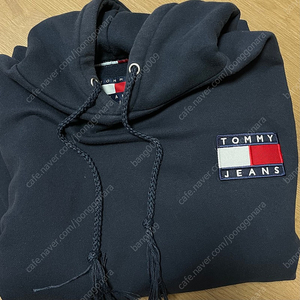 TOMMY 타미 후드티 네이비