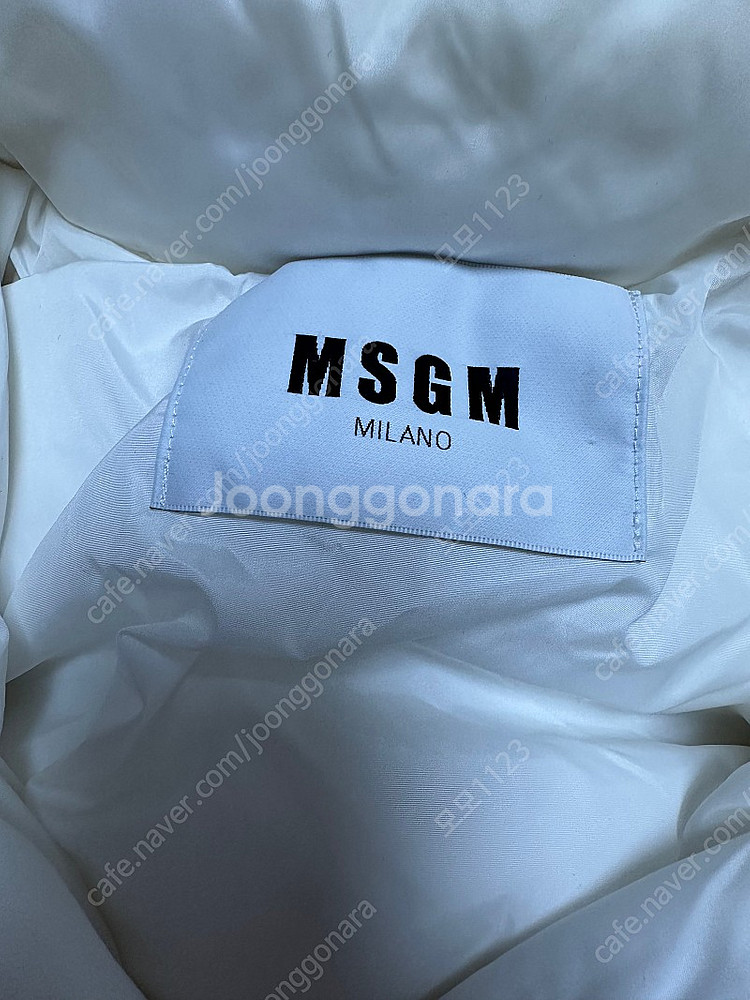 MSGM 롱패딩--2