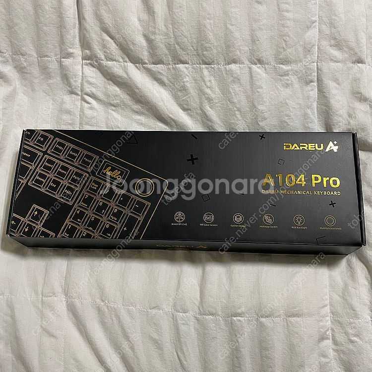 다얼유 A104pro 저소음베이지축--0