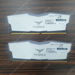 팀그룹 xmp 튜닝램 ddr4 8gb 화이트패키지 8x2 16gb