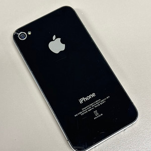 아이폰4 블랙색상 16기가 기능정상단말기 소장용 6만애판매합니다